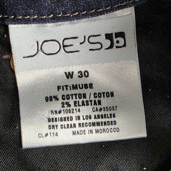 Joe’s Jeans Muse Bootcut Women’s W30 Dark Wash - Picture 9 of 11